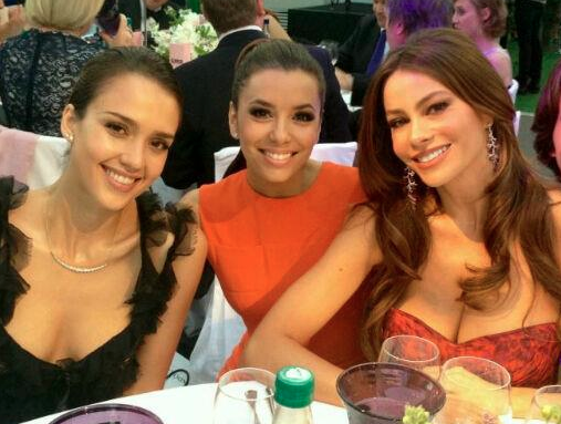 Jessica Alba, Eva Longoria, Sofia Vergara Jessica Alba, Eva Longoria, Sofia Vergara